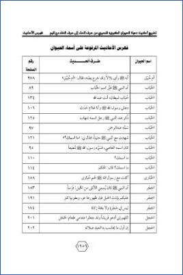 تخريج أحاديث «حياة الحيوان الكبرى» للدميري من حرف الحاء إلى حرف الخاء مع الميم 007